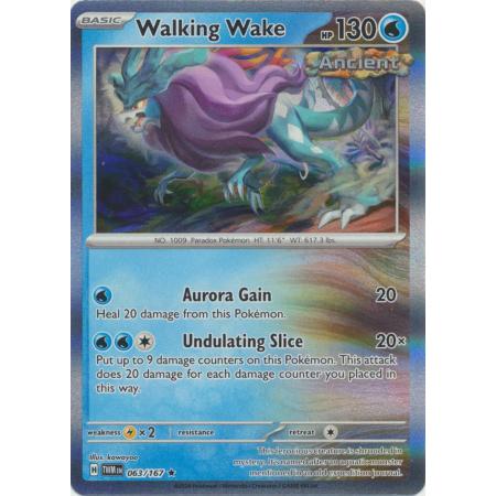 walking wake pokemon card price Pokmon TCG: Paradox Clash Tin (Walking ex) RarityRare Hit Points130 HP Water Aurora Gain (20 Heal 20 damage from this Pokmon.) Water Pokemon TCG - WALKING WAKE