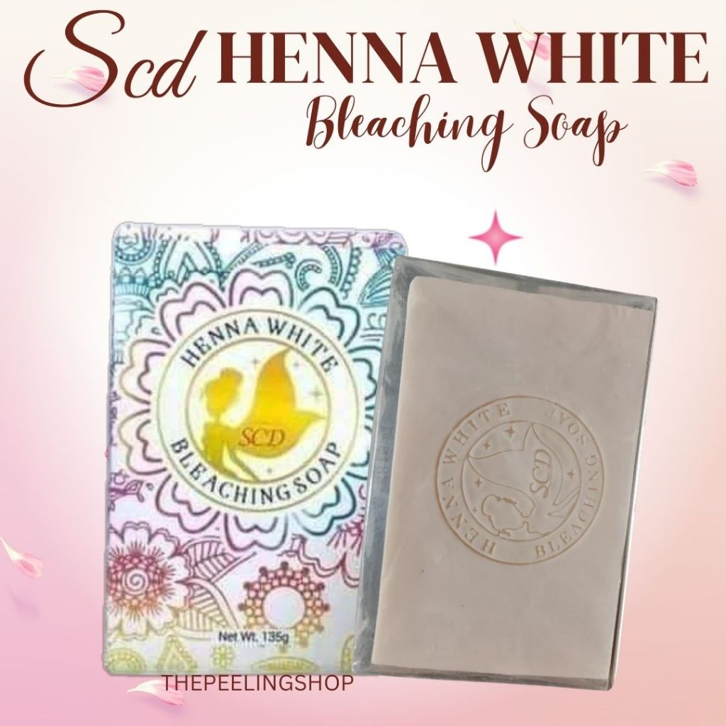 Scd Hennna White Bleaching Soap | Shopee Philippines