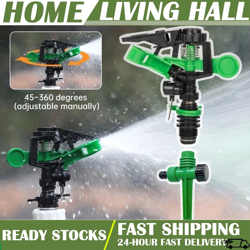 Agriculture Sprayer Automatic 360 Degree Rotating Jet Sprinkler Garden ...