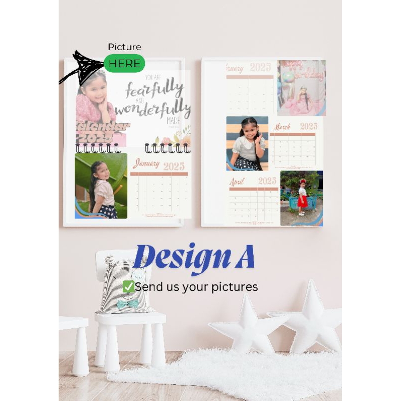 2025 Personalize Calendar/ Costumized 2025 Calendar | Shopee Philippines