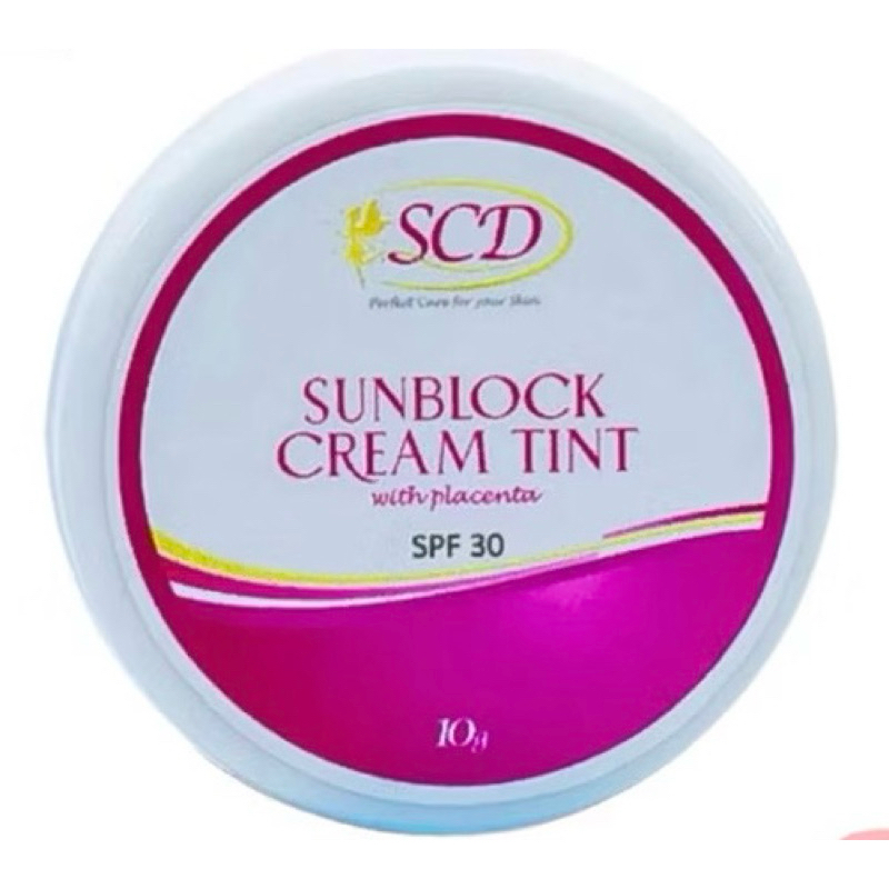 SCD SUNBLOCK CREAM TINT SPF30 10g | Shopee Philippines