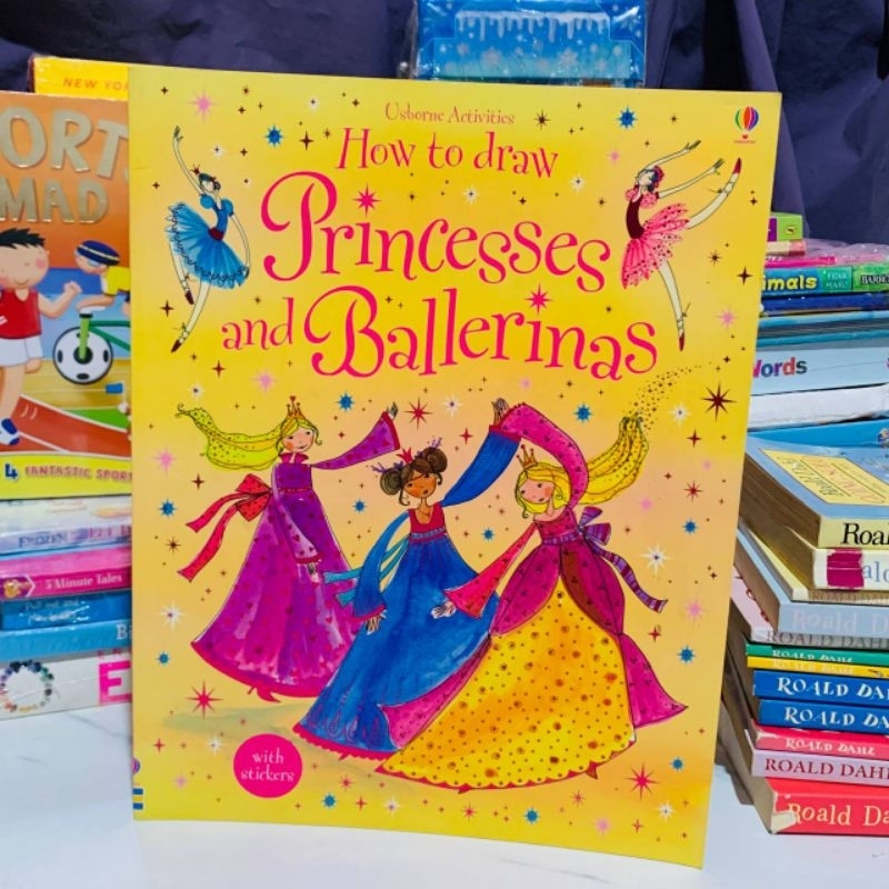 TheREDLibrary- How to Draw Princesses and Ballerinas Drawing Books ...