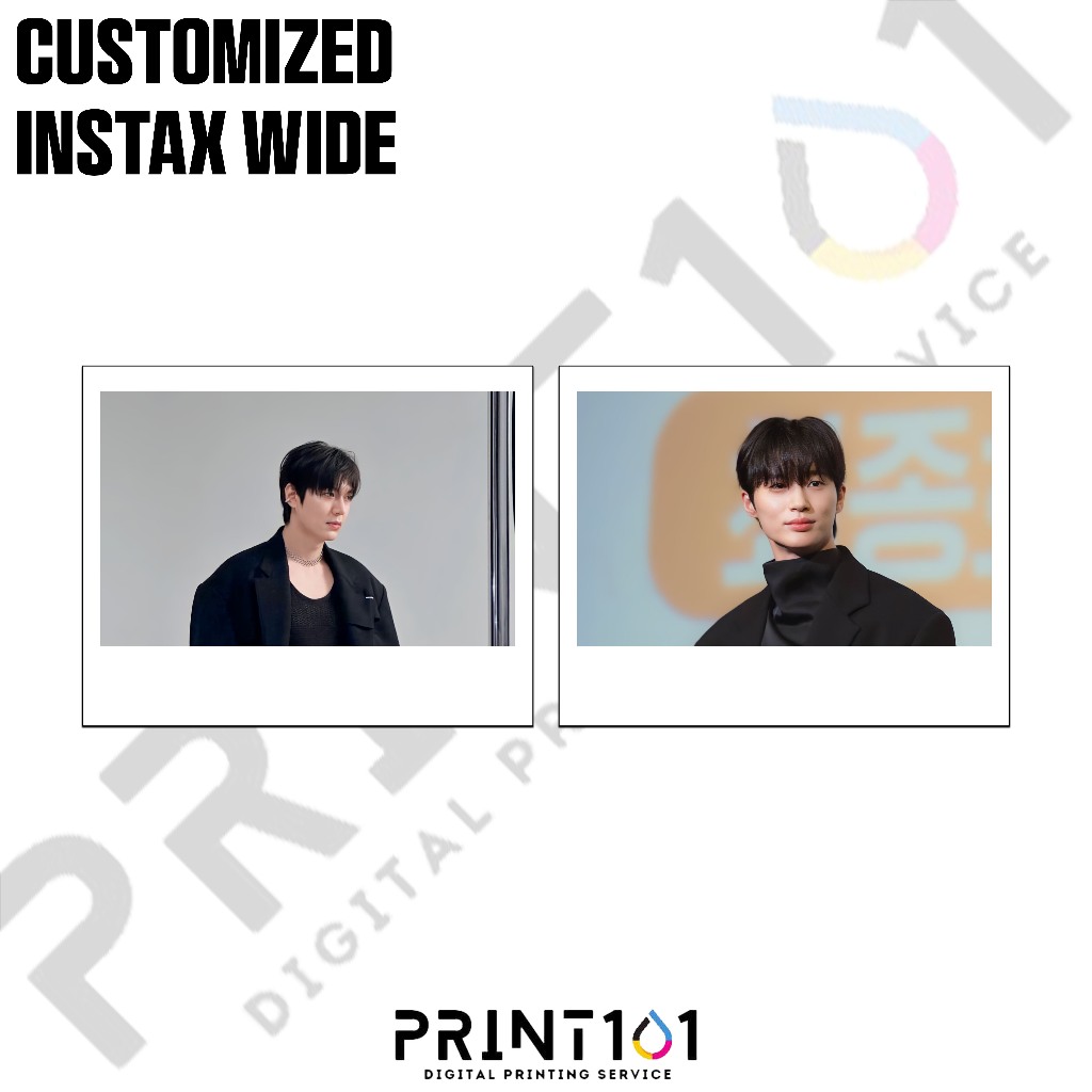CUSTOMIZED INSTAX WIDE PHOTO PRINT (4 PCS) | Shopee Philippines