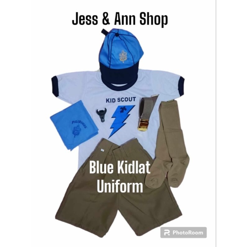 Blue Kidlat for Kidscout Set | Shopee Philippines
