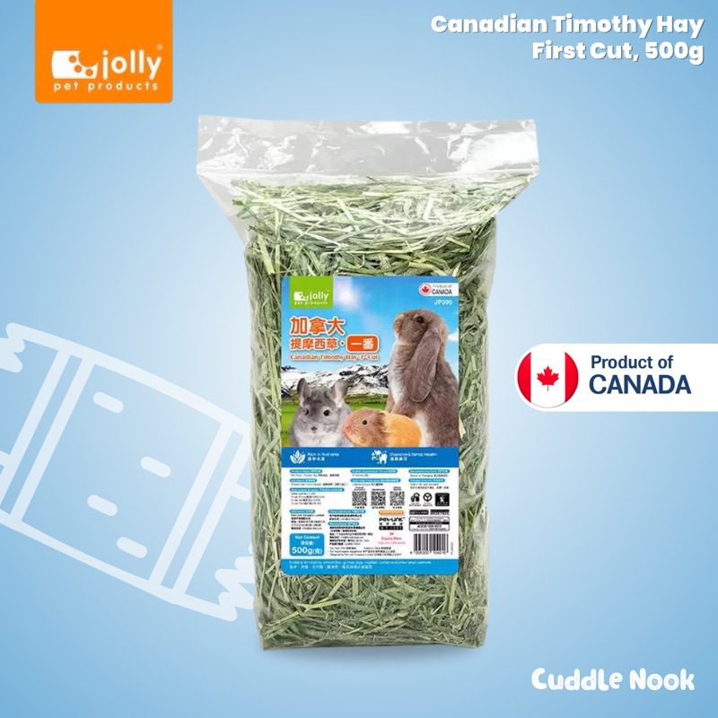 Jolly Canadian First Cut Timothy Hay, 500g | Shopee Philippines