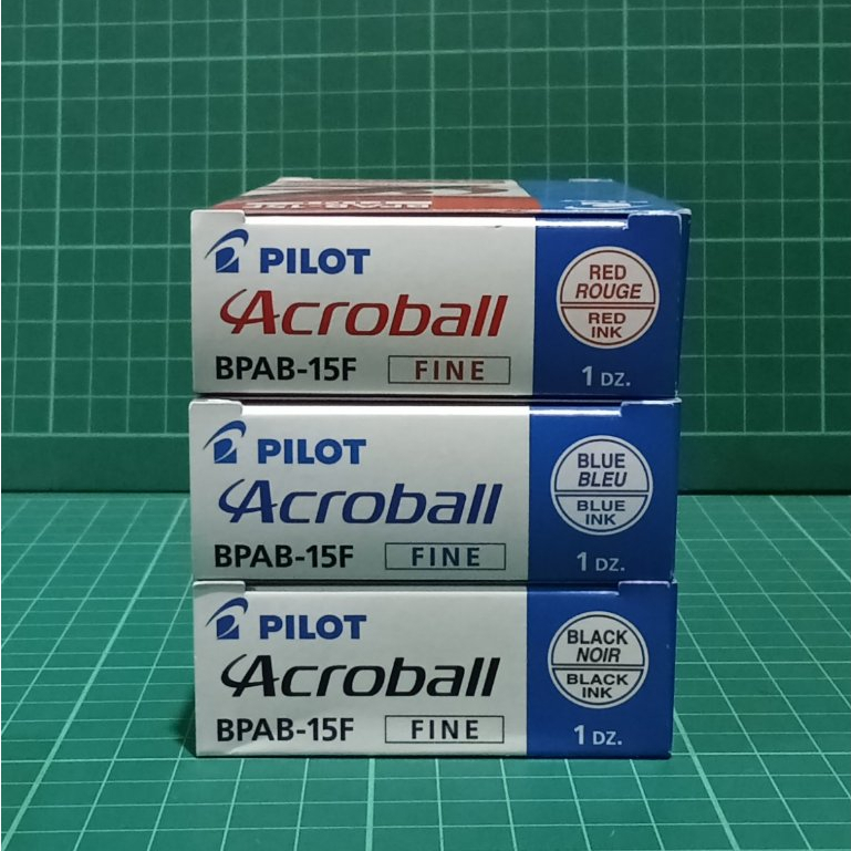 * WHOLESALE ONLY * Pilot Acroball Colored Retractable Color Ball Point ...