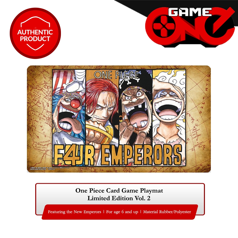One Piece Card Game Playmat Limited Edition Vol. 2 | Shopee Philippines