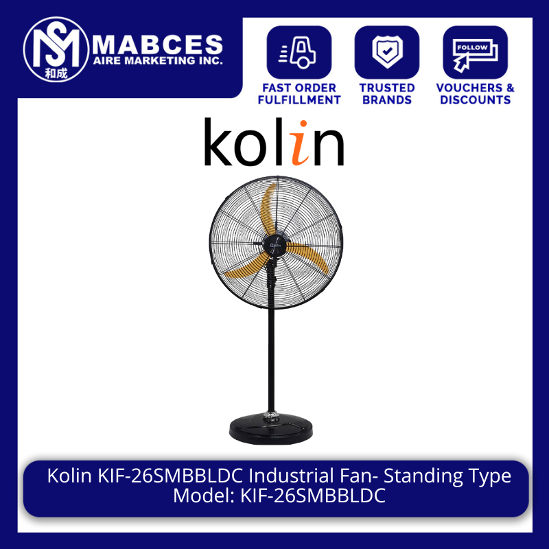 Kolin KIF-26SMBBLDC Industrial Fan- Standing Type | Shopee Philippines