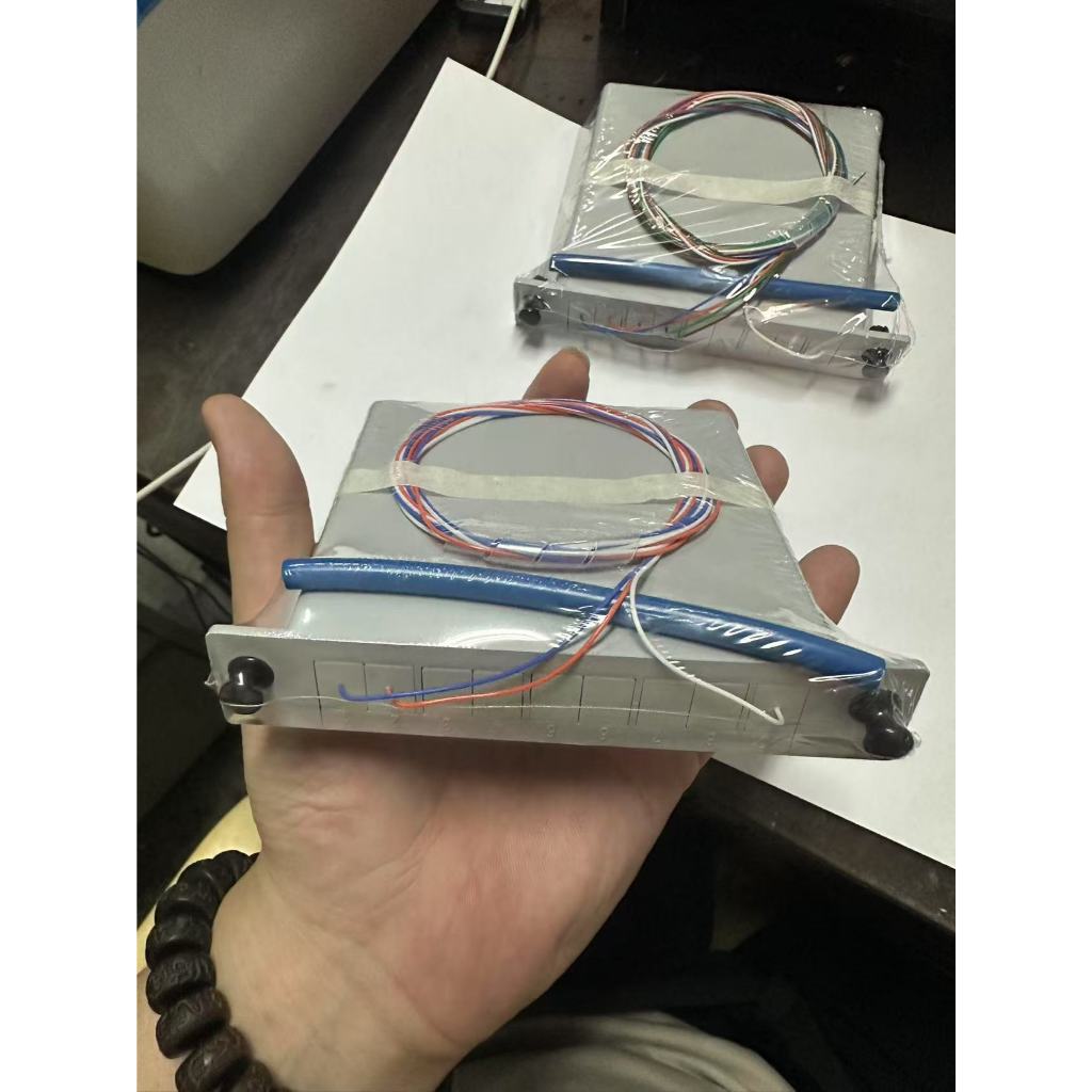 ALLAN Fiber Optic 1-2 1-4 1-8 Cassette Pigtail Lcp Fiber Splitter FTTP ...