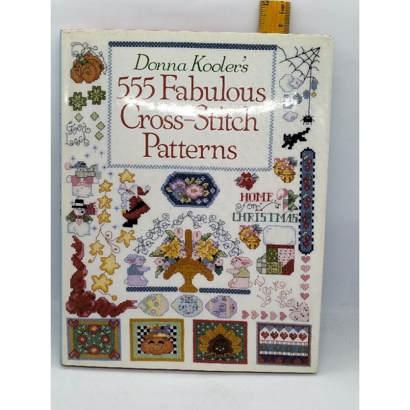 555 Fabulous Cross Stitch Patterns Book | Shopee Philippines