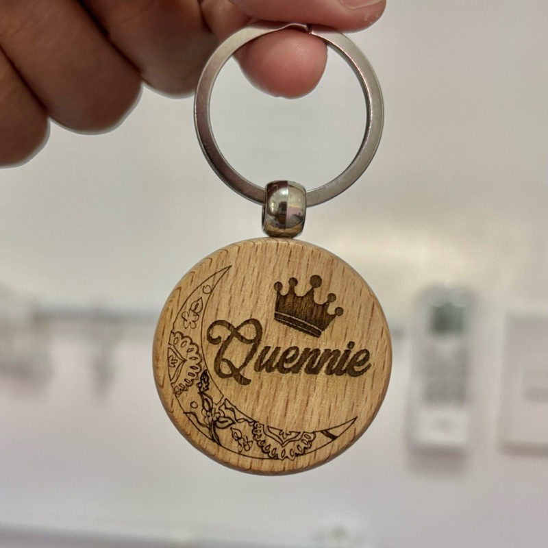 Personalized Wooden Keychain (Gifts/Souvenirs/Giveaways) | Shopee ...