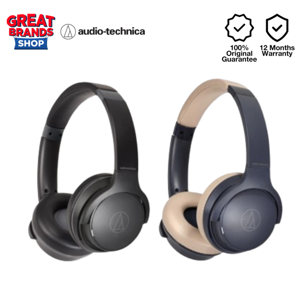 Audio-Technica ATH-S220BTWH Wireless On Ear Headphones