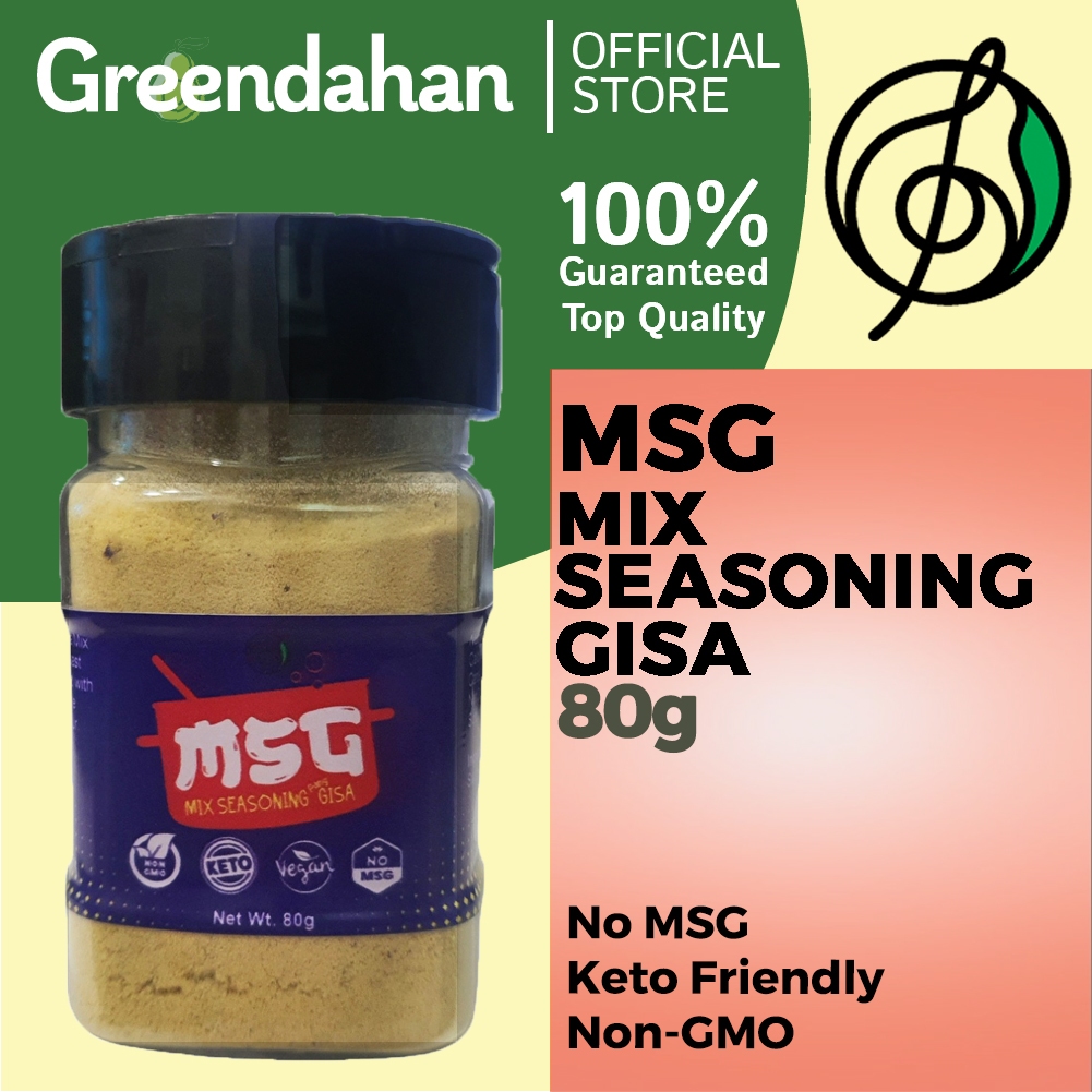 Greendahan / MSG (Mix Seasoning Gisa) - NO MSG, Keto Friendly | Shopee ...