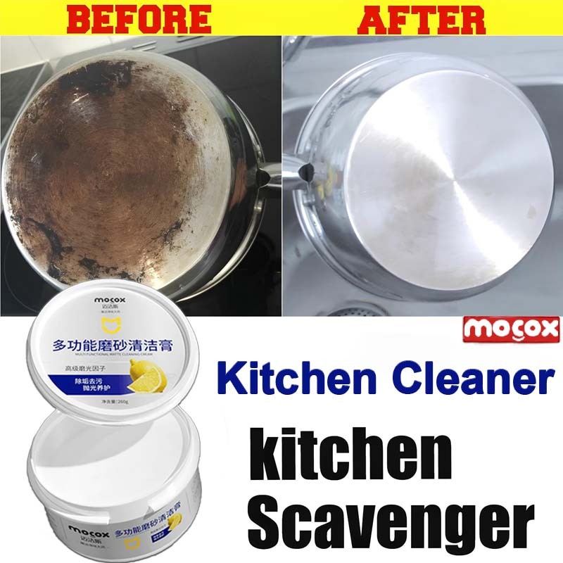 Mocox Stainless Steel Cleaner Strong Detergent Cream Multi-purpose ...