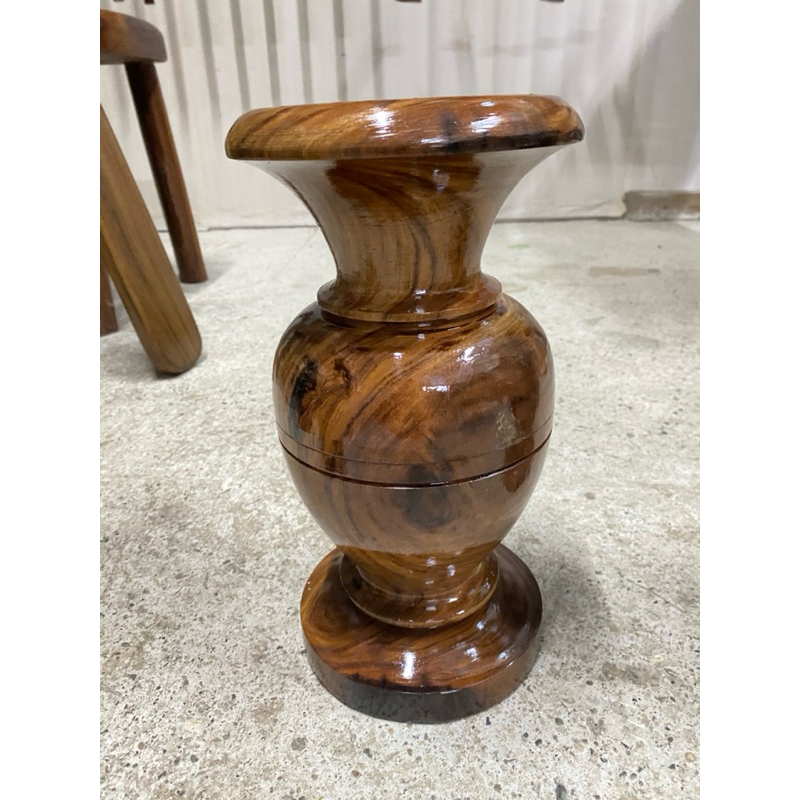 flower vase 1ft.long (magkuno wood) | Shopee Philippines
