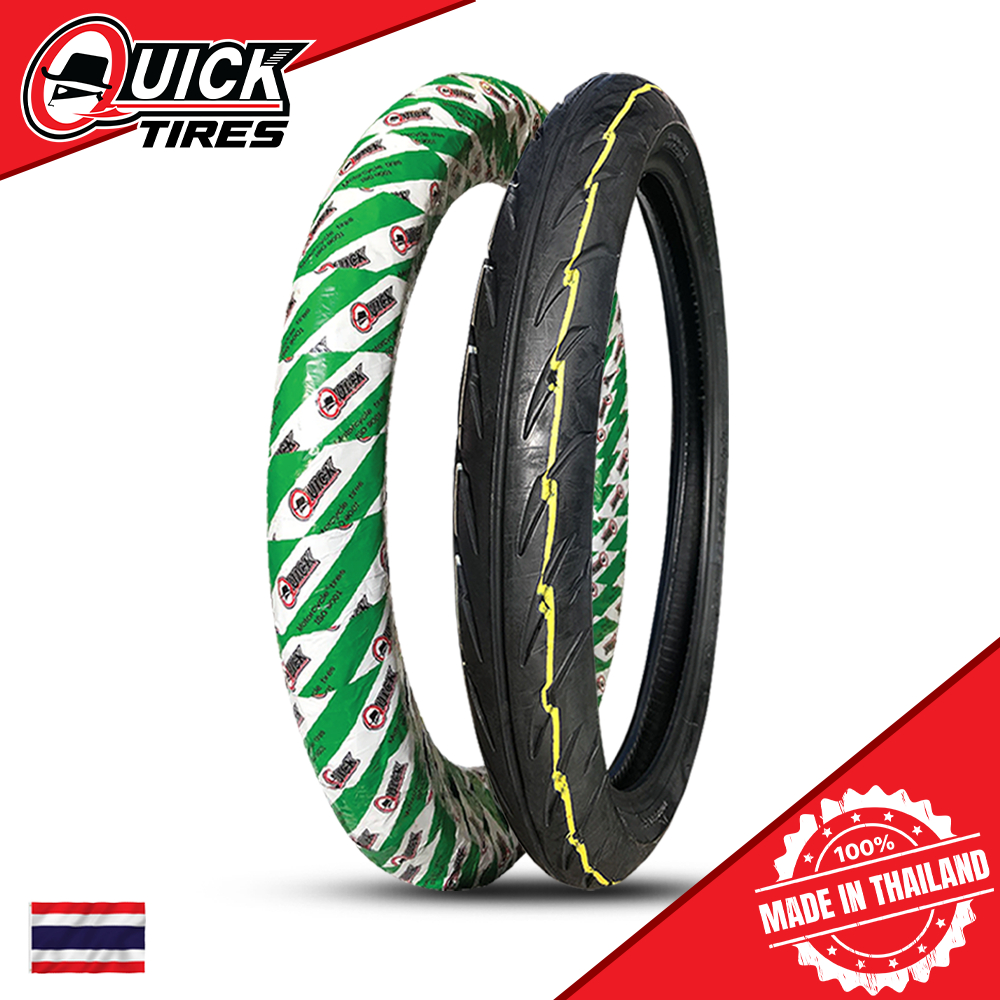 Quick Tires Phoenix Tube Type Made in Thailand for Motorcycle Scooter ...