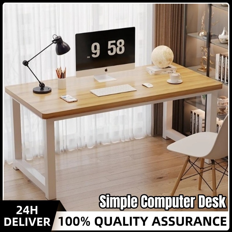 Study Table Wooden Computer Desk Office Table Laptop Table Home Dining ...