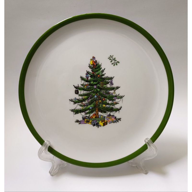 SPODE Christmas Tree Salad Plate 8" MELAMINE | Shopee Philippines