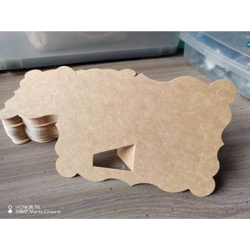100pcs 4r Rustic Photo Frame Standee for Photobooth Souvenir Party ...