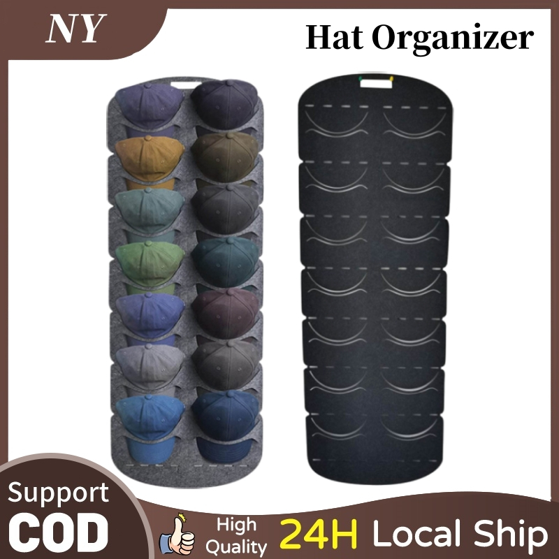 Hat Storage Rack Baseball Cap Display Rack Felt Wall Baseball Cap ...