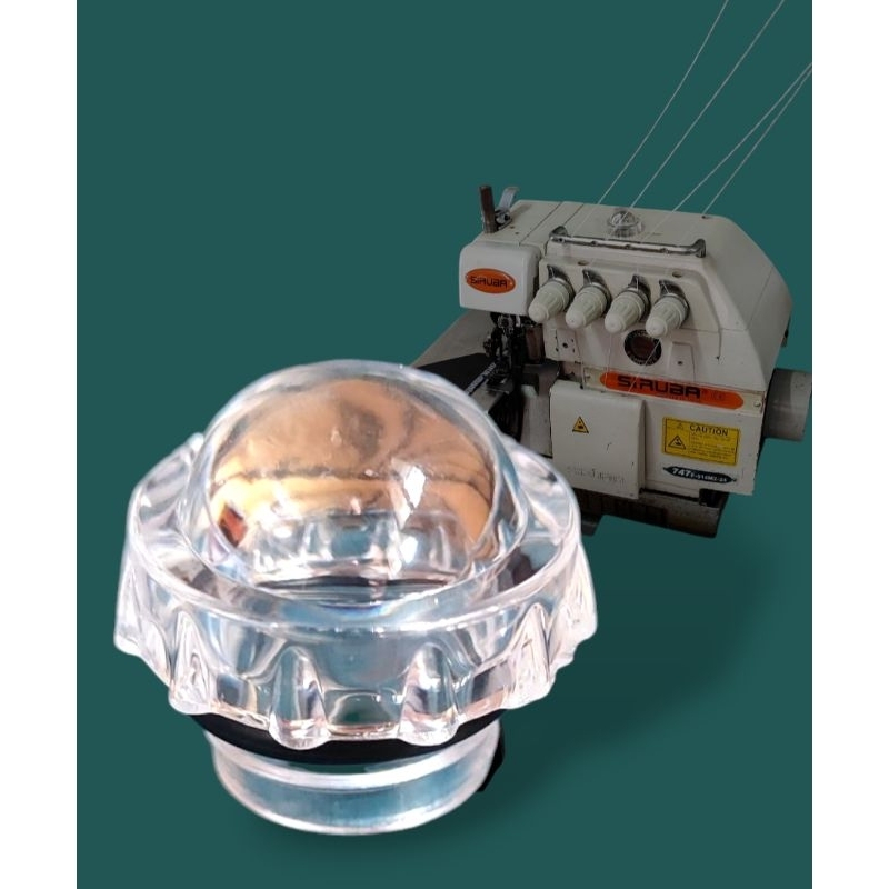 Siruba 747 Oil window with Rubber overlock sewing machine | Shopee ...