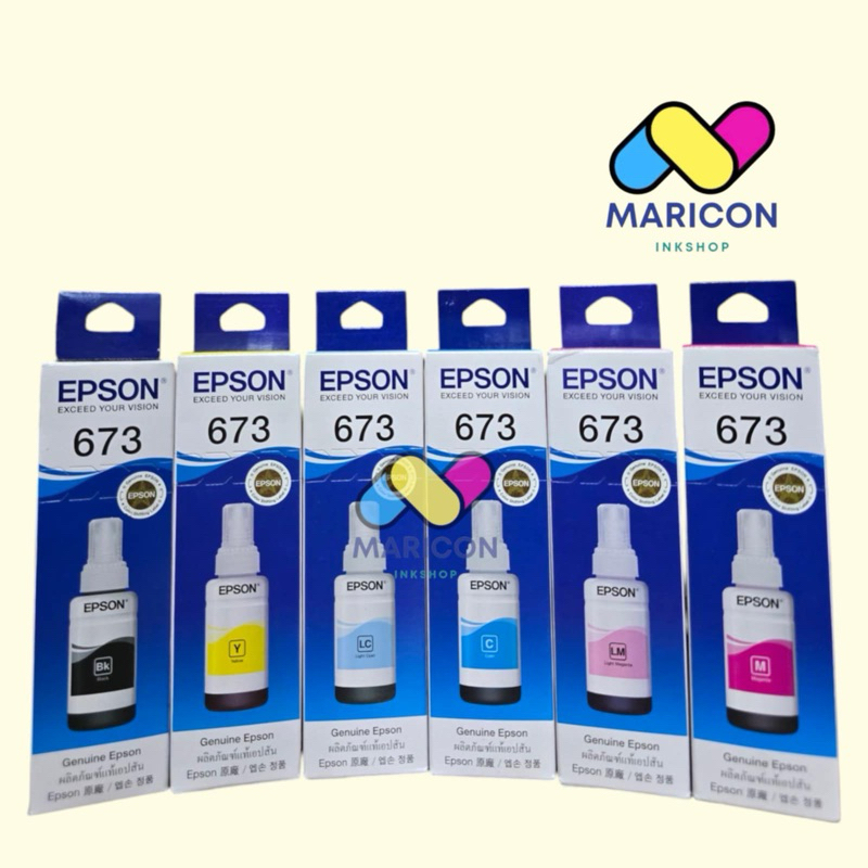 Bnew ink 673 for L805, L850 and L1800 w/box | Shopee Philippines