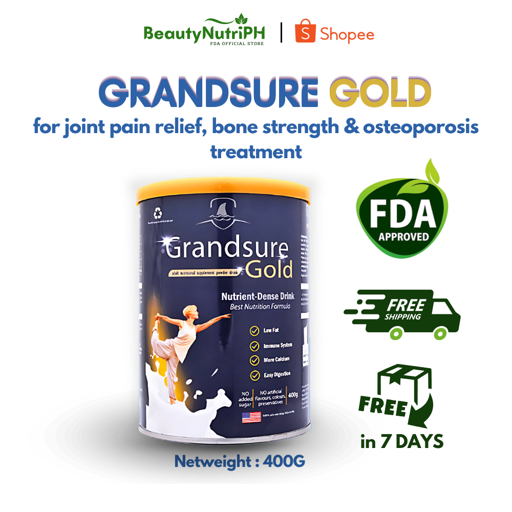 Grandsure Gold - Joint & Bone Health with Glucosamine, Colostrum For ...