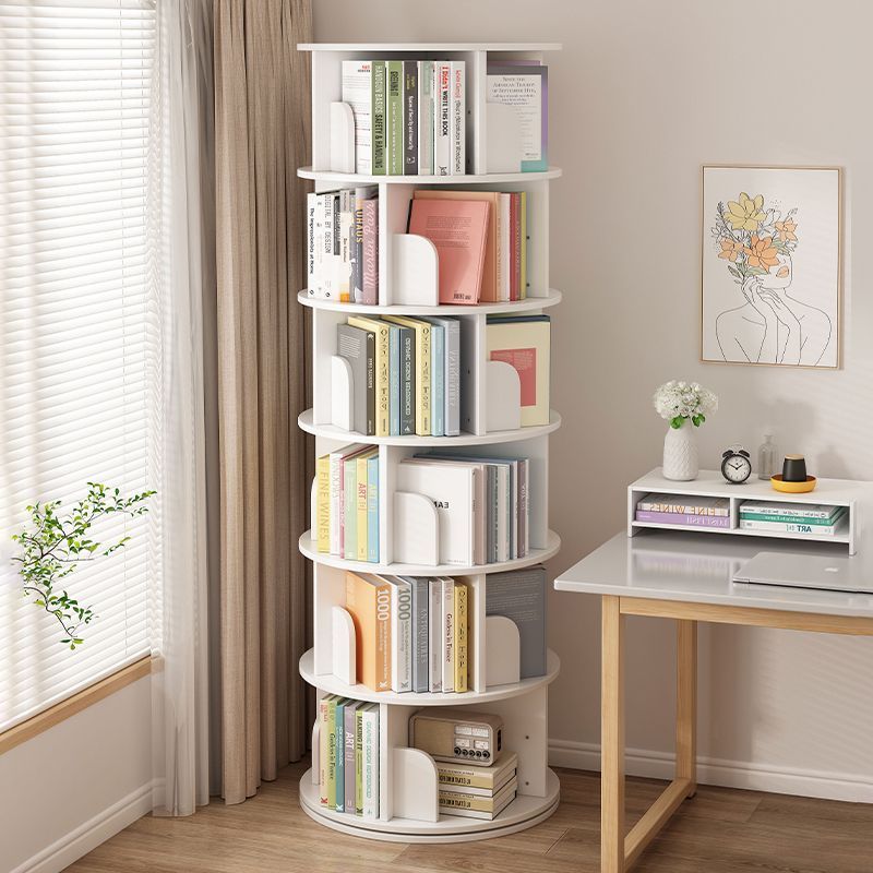 3/6layer Rotating Book Shelf Childrens Picture Book Stand Rotating ...
