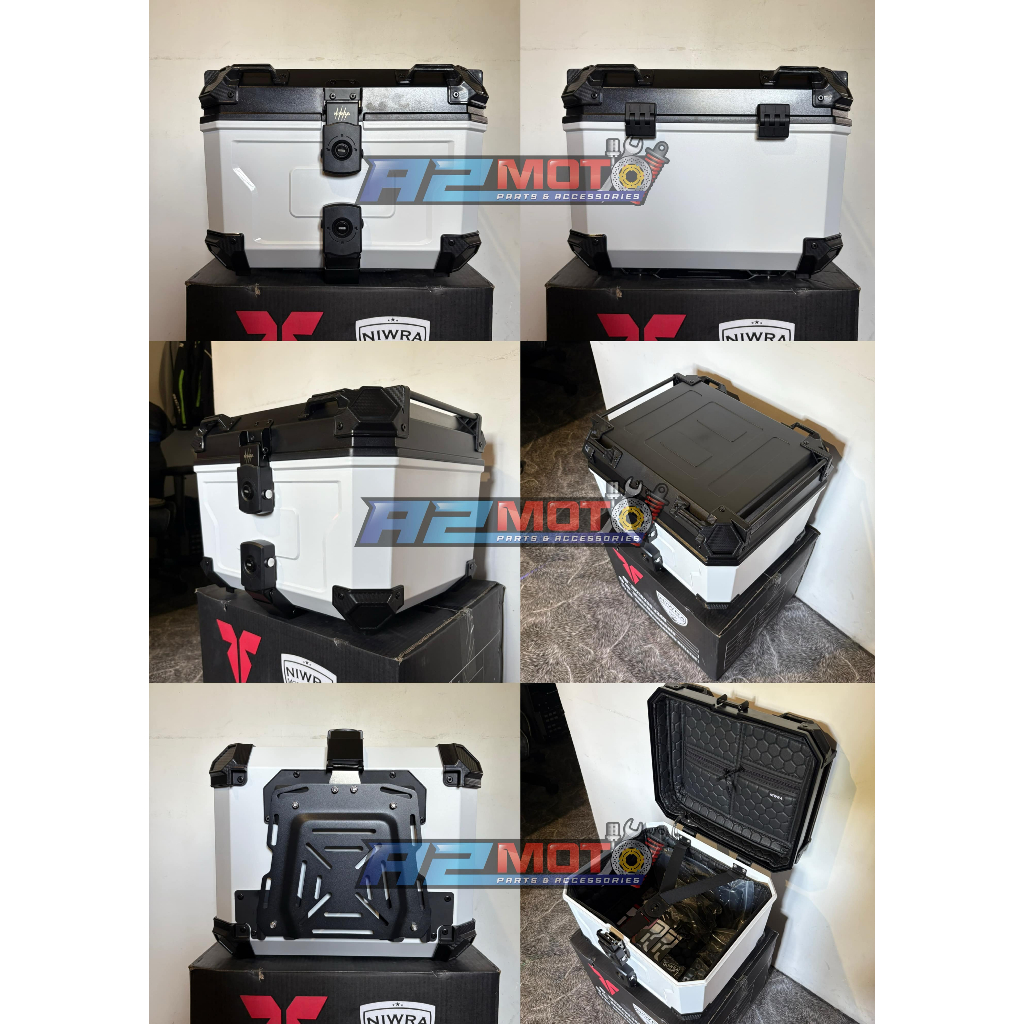 NIWRA F2 Raptor A2 Antares ABS Hard Plastic DUHAN HNJ MC Top Box Alloy ...