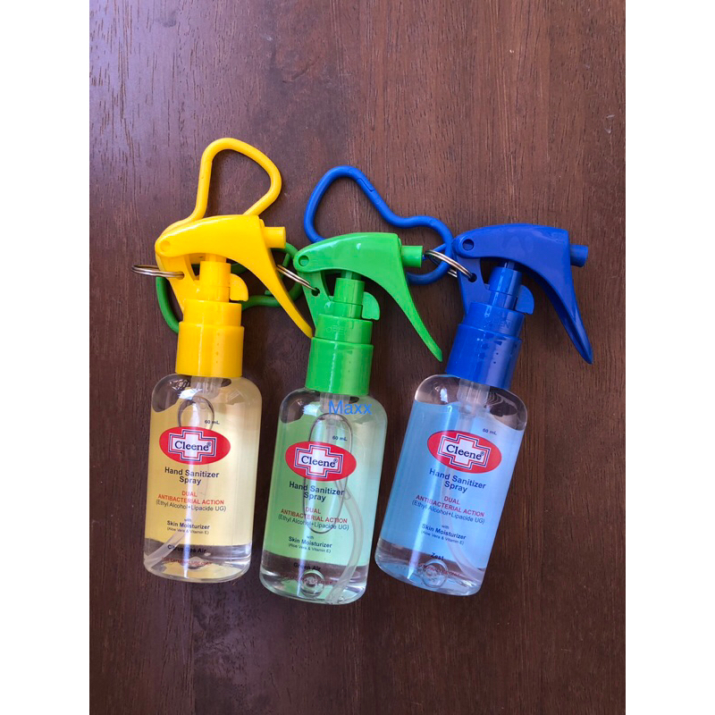 Cleene Hand Sanitizer 60 ml Citrus Sea Air Zest Green Air | Shopee ...
