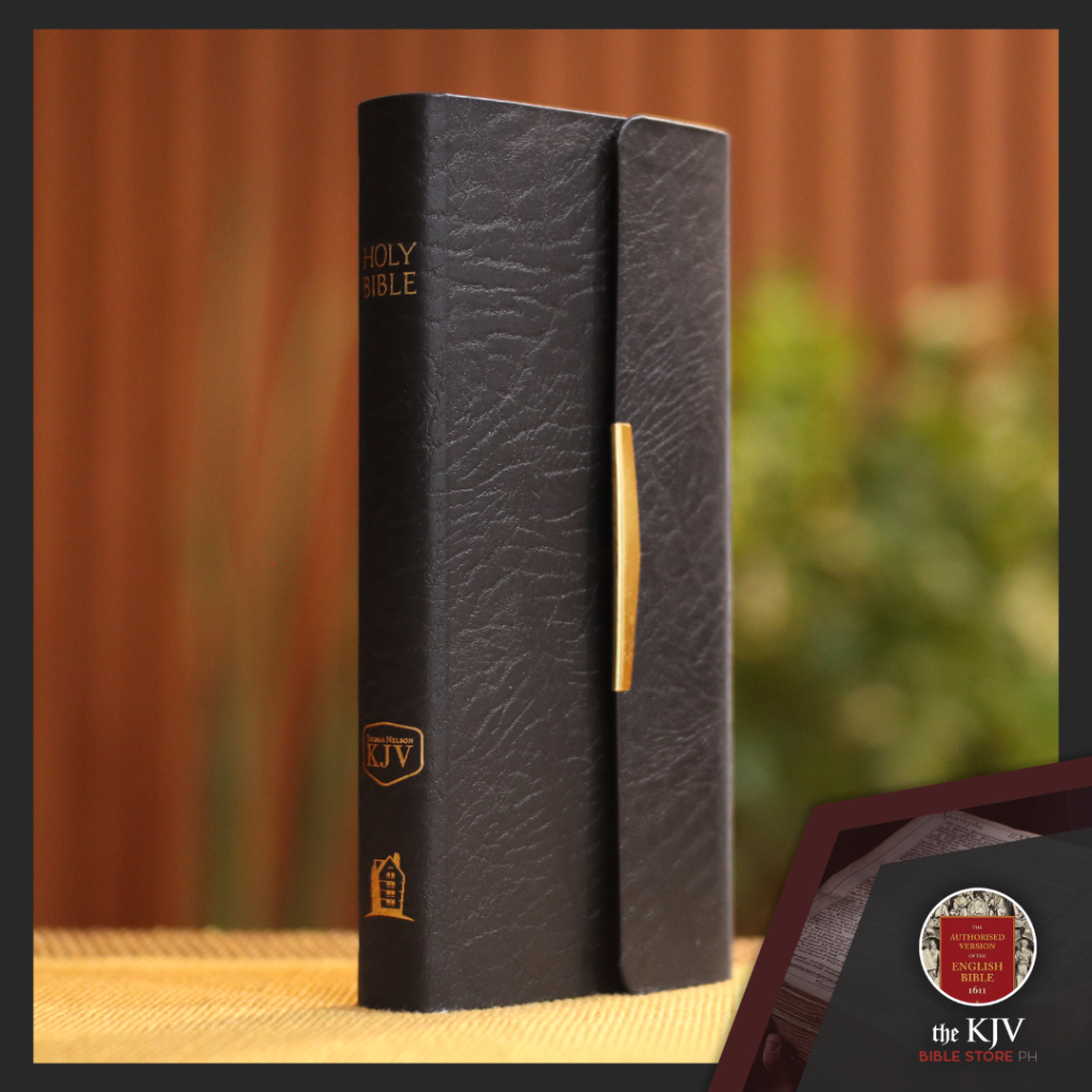 KJV Bible - Checkbook w/ Snap Flap, Bonded Leather | Shopee Philippines