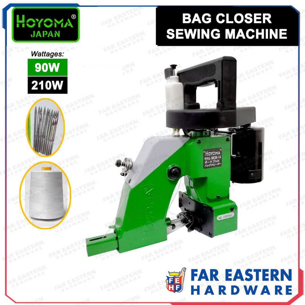 HOYOMA Bag Closer Sewing Machine 90W | 210W HYVAR | Shopee Philippines