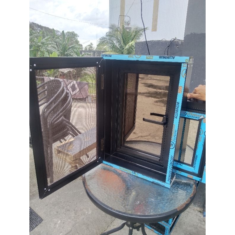 awning window 40cm x 60cm with screen | Shopee Philippines