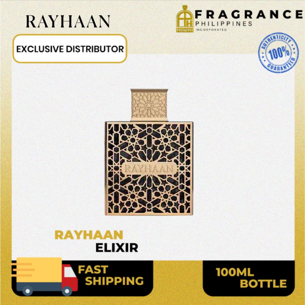 Rayhaan Elixir 100ml by Fragrance Philippines Inc | Shopee Philippines