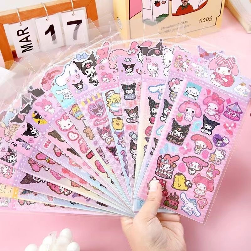 YouAimi Sanrio Kuromi Melody Cinnamoroll Random style stickers DIY ...