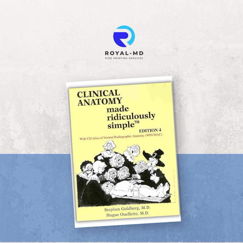 Clinical Anatomy Made Ridiculously Simple 4th edition | Shopee Philippines