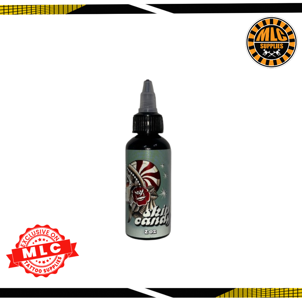 Skincandy Black Smith Tattoo ink for Lining & Shading skin candy 2 oz ...
