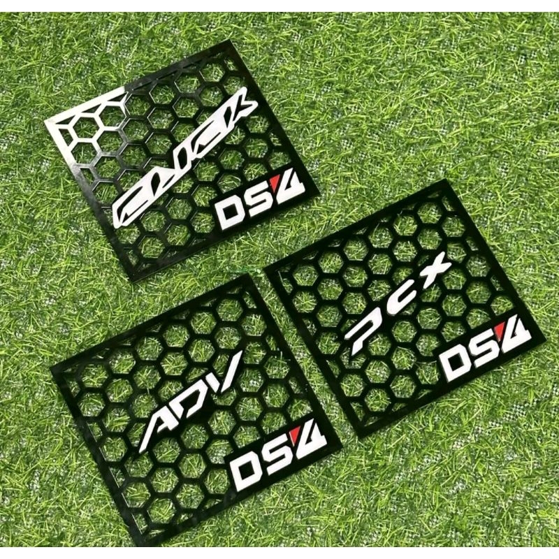 DESIGN2 - DS4 RADIATOR WITH LOGO FOR HONDA CLICK , HONDA ADV , HONDA ...