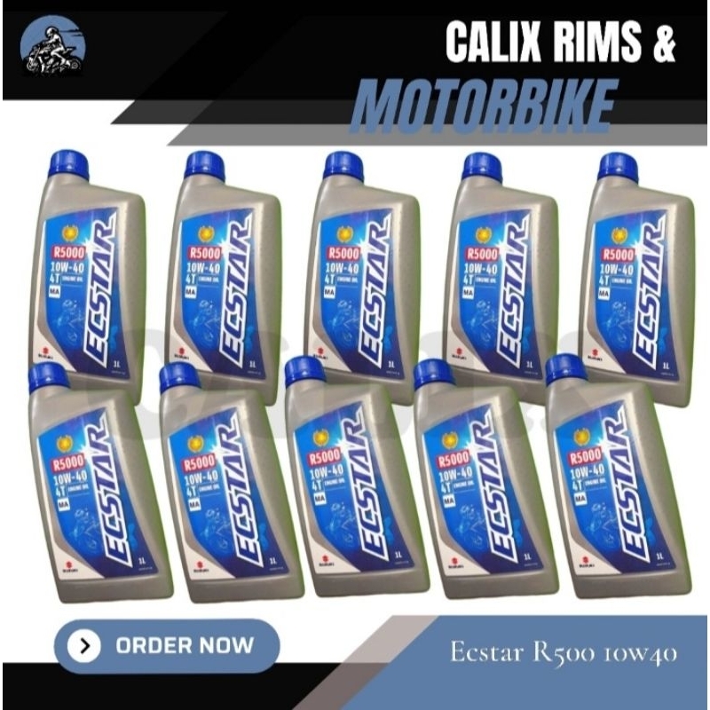 Suzuki Ecstar R500 10w40 (10pcs) | Shopee Philippines