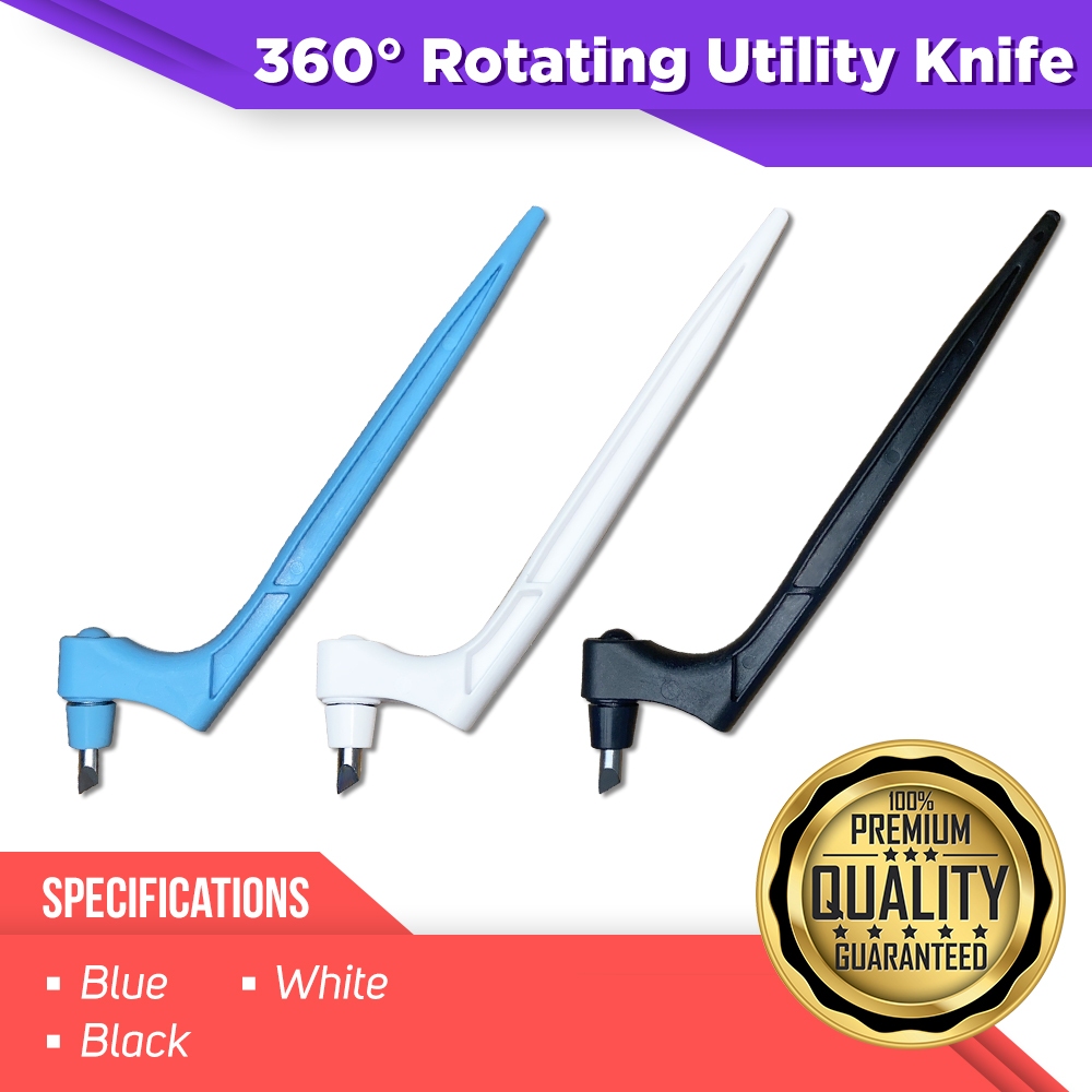 360° Rotationg Utility Knife | Shopee Philippines