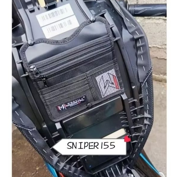 sniper 155/150 seat Organizer by immortal motobag. | Shopee Philippines