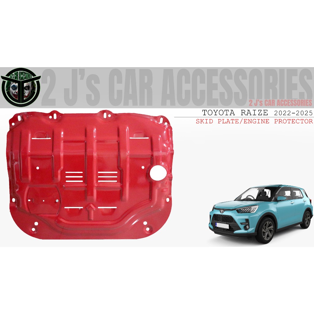 TOYOTA RAIZE 2021 TO 2025 SKID PLATE/UNDER ENGINE PROTECTOR/SKIDPLATE ...