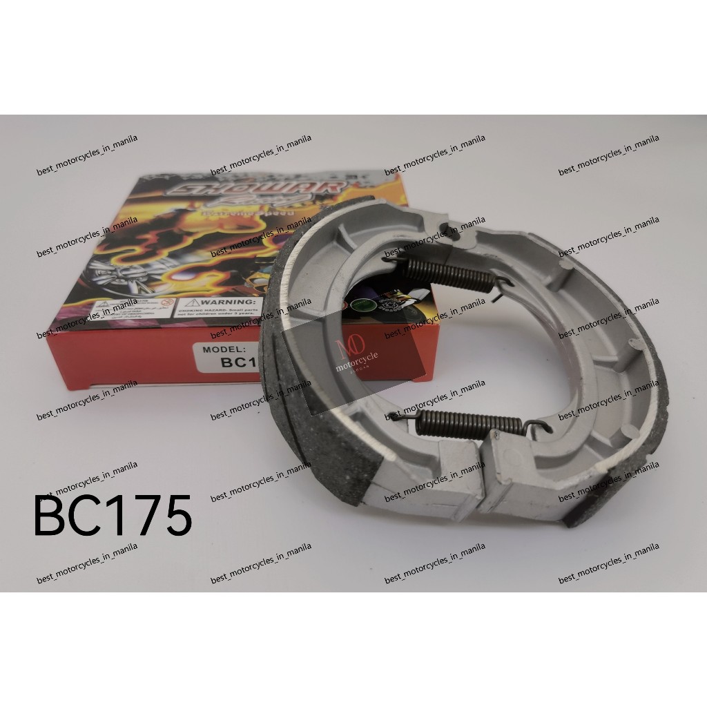Showar Brake Shoe BC175/BEAT/HD3/MIO/TMX125/TMX155/XRM | Shopee Philippines