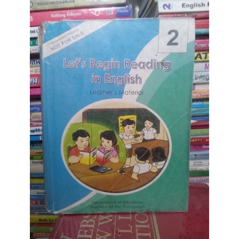 LET'S BEGIN READING IN ENGLISH GRADE 2 (USED) | Shopee Philippines