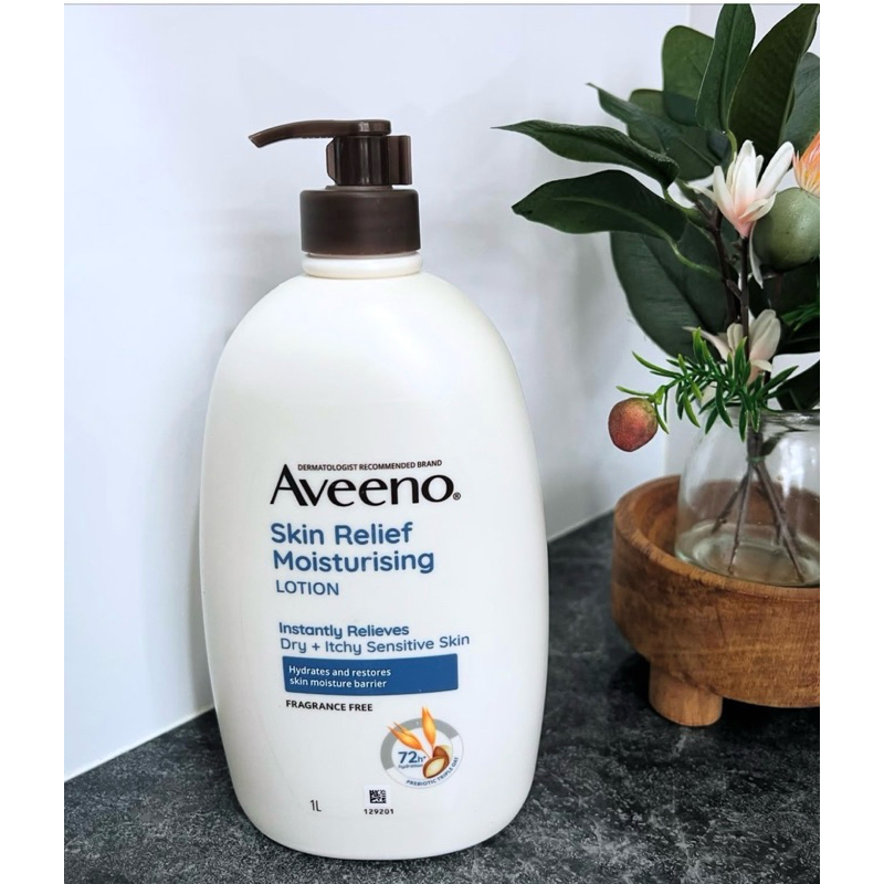 Aveeno Skin Relief Moisturising Fragrance Free Body Lotion 1L