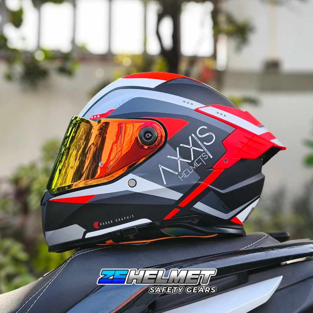 AXXIS HAWK V2 RADAR - FULL FACE | Shopee Philippines