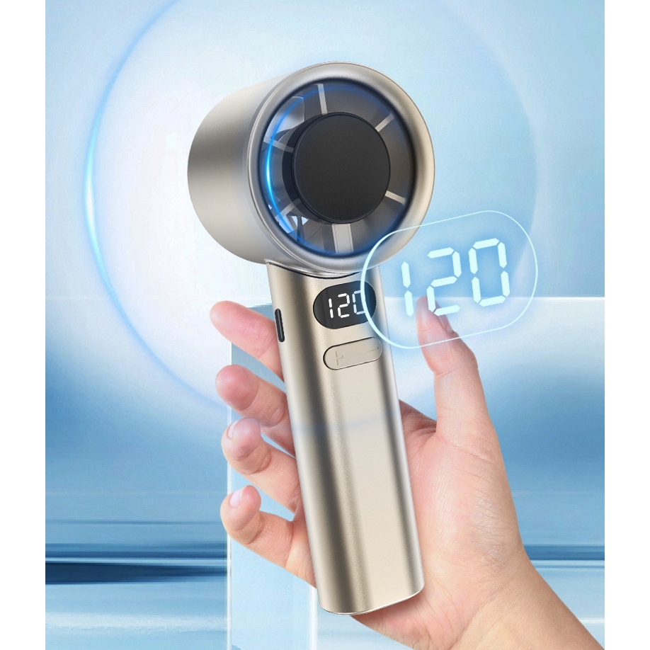 120 speed high-speed handheld variable speed small fan USB turbo ...