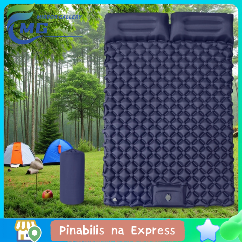 Ultralight Portable Outdoor Inflatable Tent Single Double Sleeping Mat ...