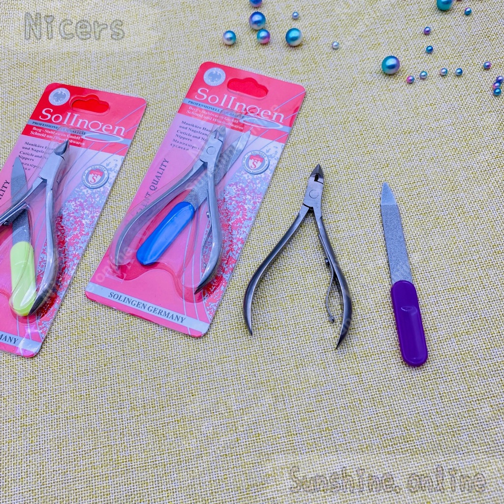 Cuticle and Nail Nipper set Nail care 2in1 set | Shopee Philippines