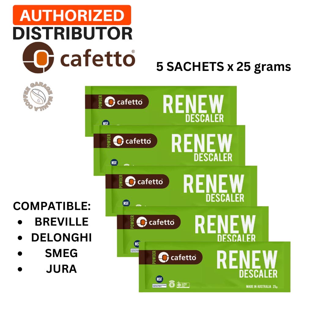 Cafetto RENEW/RESTORE Espresso Machine Descaler Powder (25g